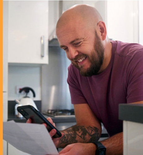 couple working on finances